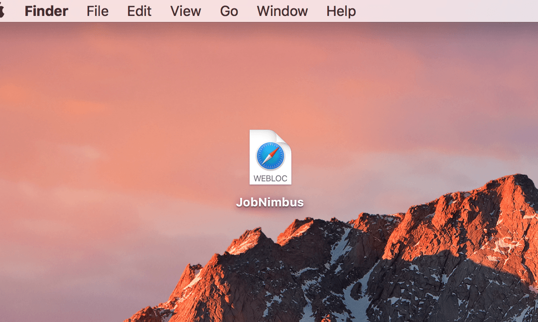 How To: Add A JobNimbus Desktop Shortcut