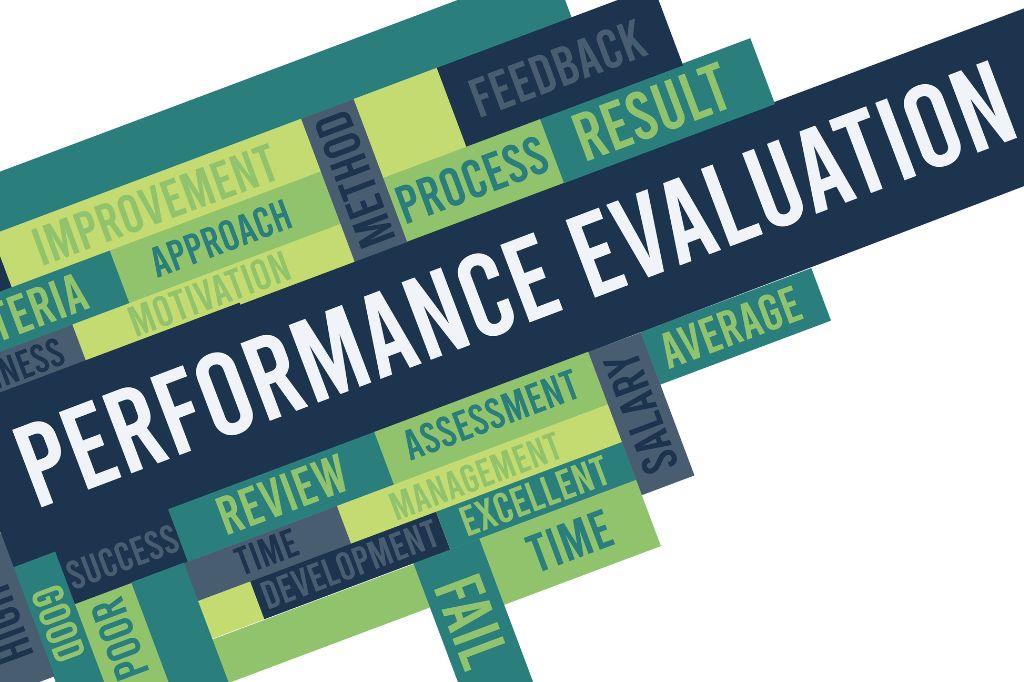 Performance Evaluation for a Roofing Office Manager with key management metrics