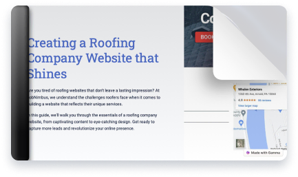 Creating a Roofing Company Website that Shines Download