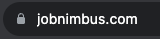 The JobNimbus sign-in page URL