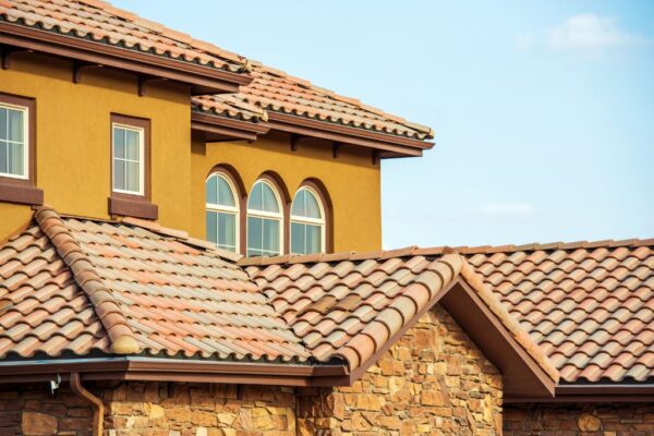 Clay tile residential roofing